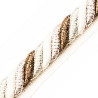 Scalamandre Trim MILADY CORD WITH TAPE B BISCOTTI/CREAM