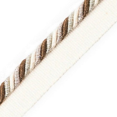 Scalamandre Trim MILADY CORD WITH TAPE A BISCOTTI/CREAM