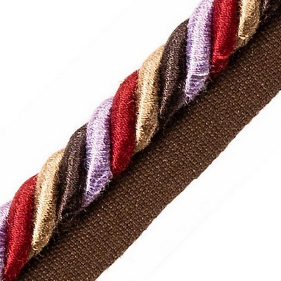 Scalamandre Trim MILADY CORD WITH TAPE B OAK/LILAC