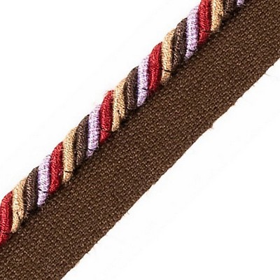 Scalamandre Trim MILADY CORD WITH TAPE A OAK/LILAC