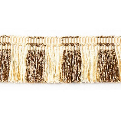 Scalamandre Trim BAYADERE MOSS FRINGE SIENNE