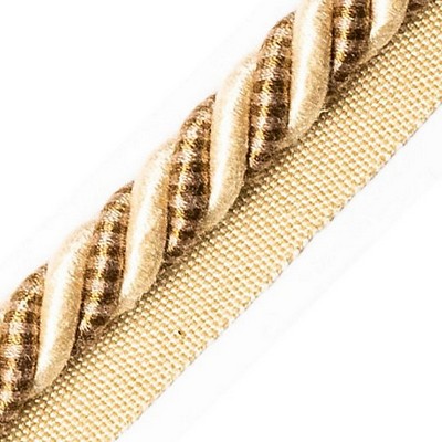 Scalamandre Trim BAYADERE CORD WITH TAPE A SIENNE