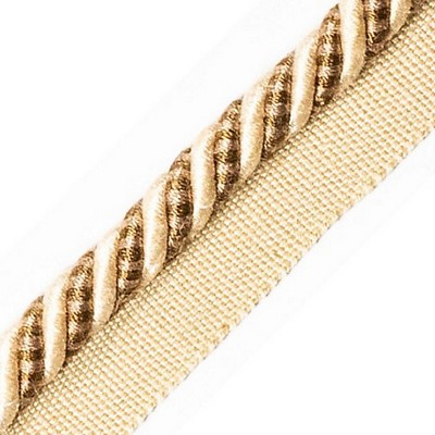 Scalamandre Trim BAYADERE CORD WITH TAPE B SIENNE