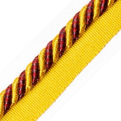 Scalamandre Trim BAYADERE CORD WITH TAPE B FEU