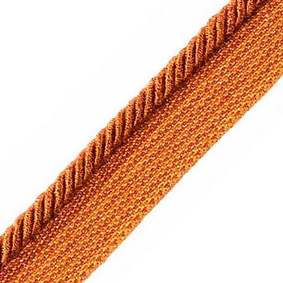 Scalamandre Trim AMBIANCE CORD WITH TAPE C BRIQUE