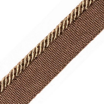 Scalamandre Trim AMBIANCE CORD WITH TAPE C CHOCOLAT