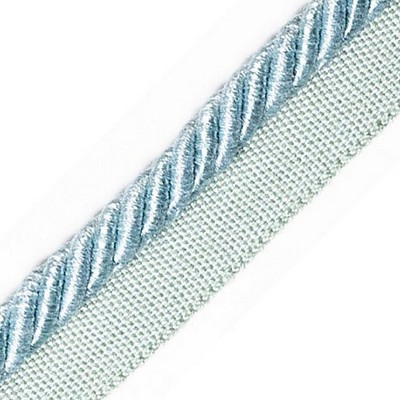 Scalamandre Trim AMBIANCE CORD WITH TAPE B CIEL