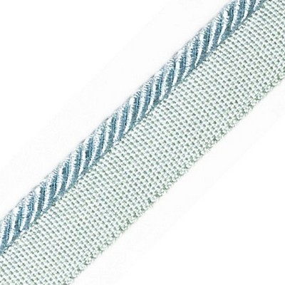 Scalamandre Trim AMBIANCE CORD WITH TAPE C CIEL
