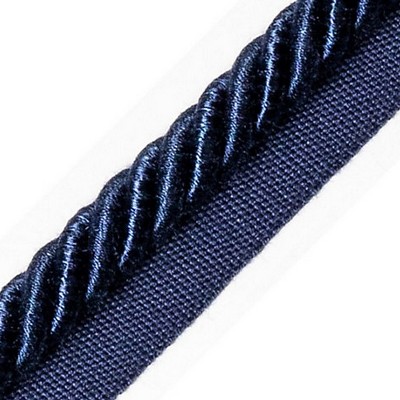 Scalamandre Trim AMBIANCE CORD WITH TAPE A MARINE