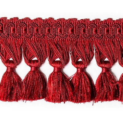 Scalamandre Trim AMBIANCE TASSLE FRINGE CERISE