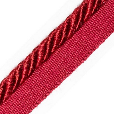 Scalamandre Trim AMBIANCE CORD WITH TAPE B CERISE