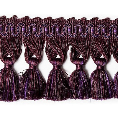 Scalamandre Trim AMBIANCE TASSLE FRINGE PRUNE