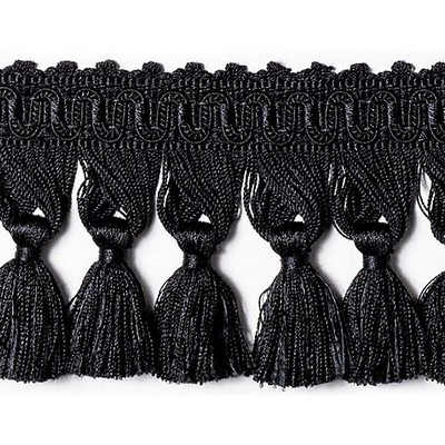 Scalamandre Trim AMBIANCE TASSLE FRINGE NOIR