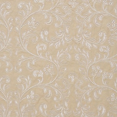 Scalamandre CHIARA EMBROIDERY CHARDONNAY