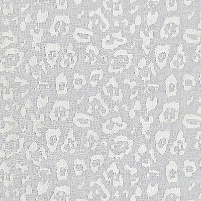 Scalamandre LEOPARD LINEN SHEER IVORY
