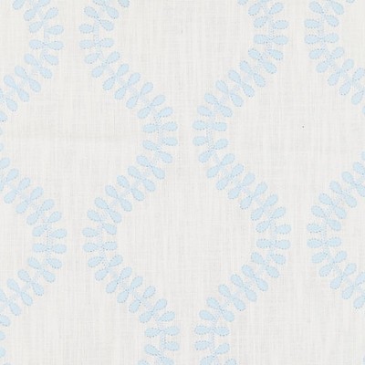 Scalamandre FOGLIA EMBROIDERY SKY