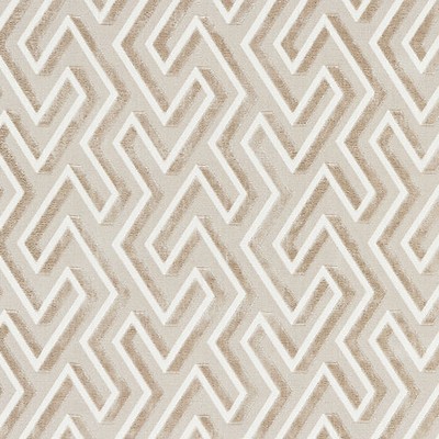 Scalamandre MAZE VELVET LATTE