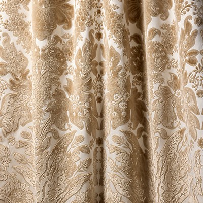 Scalamandre REGIS VELVET DAMASK FAWN