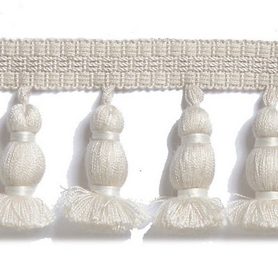 Scalamandre Trim HALSEY ONION FRINGE IVORY