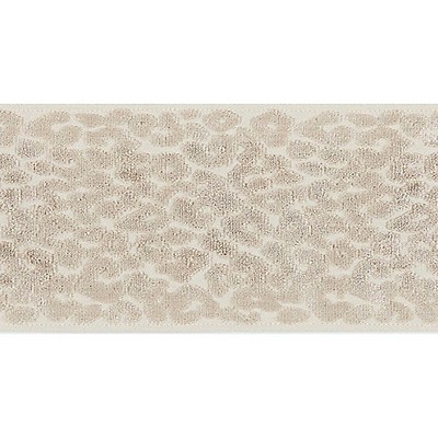 Scalamandre Trim LEOPARD VELVET TAPE FAWN