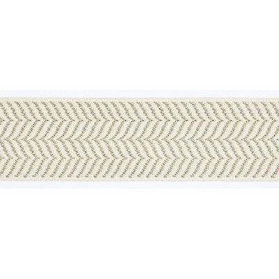 Scalamandre Trim ARTEMIS TAPE FLAX ON IVORY