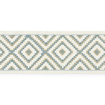 Scalamandre Trim MEDINA EMBROIDERED TAPE MINERAL