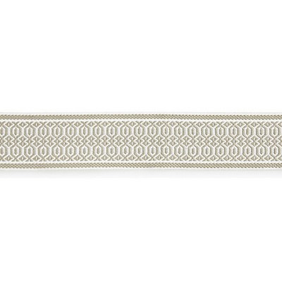 Scalamandre Trim TULUM DIAMOND TAPE LINEN
