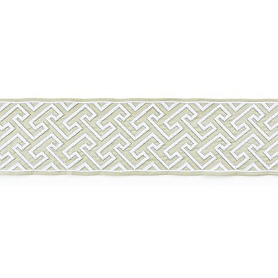 Scalamandre Trim LABYRINTH EMBROIDERED TAPE SAND