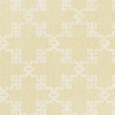Scalamandre Wallcoverings SUZHOU LATTICE RAFFIA WEAVE STRAW