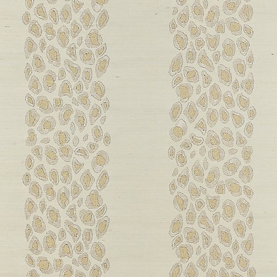Scalamandre Wallcoverings CATWALK EMBELLISHED GRASSCLOTH PEARL
