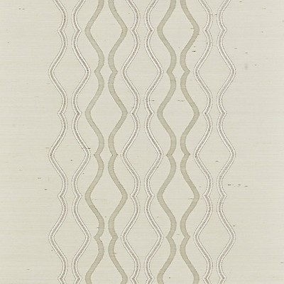 Scalamandre Wallcoverings VALENTINA EMBELLISHED SISAL FROST