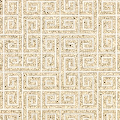 Scalamandre Wallcoverings FRET MOSAIC GRASSCLOTH SAND