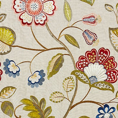Scalamandre WILLOWOOD EMBROIDERY BLOOM