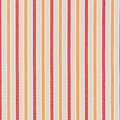 Scalamandre LEEDS COTTON STRIPE CORAL