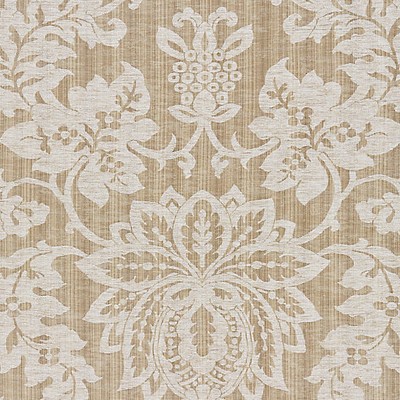 Scalamandre METALLINE DAMASK FLAX