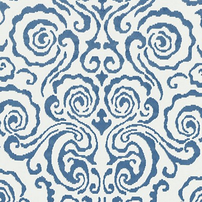 Scalamandre CIRRUS VELVET DAMASK MORNING GLORY