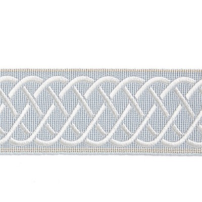 Scalamandre Trim HELIX EMBROIDERED TAPE MINERAL