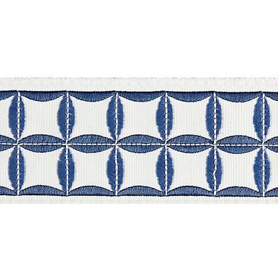Scalamandre Trim FIORI EMBROIDERED TAPE DELFT