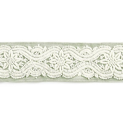Scalamandre Trim LINNEA EMBROIDERED TAPE WILLOW