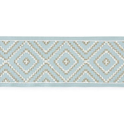 Scalamandre Trim MEDINA EMBROIDERED TAPE SKY