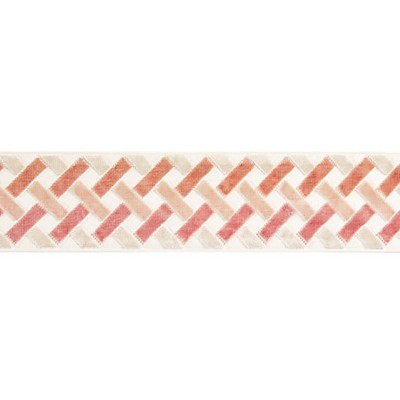 Scalamandre Trim PARQUET VELVET TAPE ROSE QUARTZ