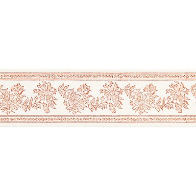 Scalamandre Trim CITRA BLOCK PRINT TAPE CORAL SPICE