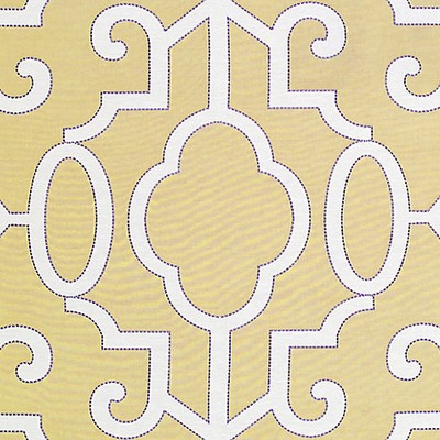 Scalamandre Wallcoverings MING FRETWORK CHAMPAGNE