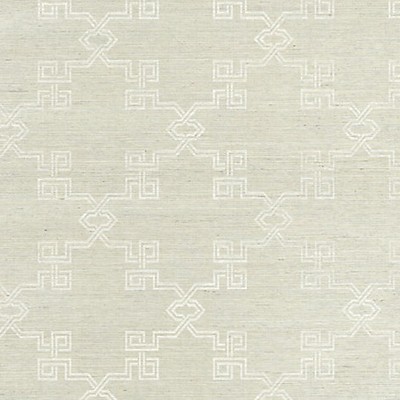 Scalamandre Wallcoverings SUZHOU LATTICE SISAL HAZE