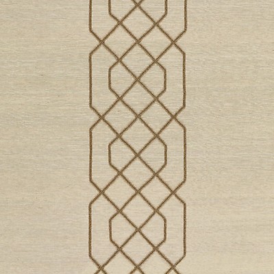 Scalamandre Wallcoverings ADELAIDE BEADED SISAL BURNISHED GOLD