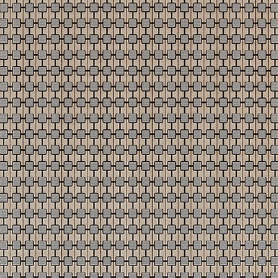 Scalamandre Wallcoverings TEMPO WHITE GOLD