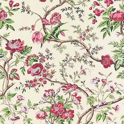 Scalamandre Wallcoverings PERSEPHONE WALLCOVERING HEIRLOOM ROSE