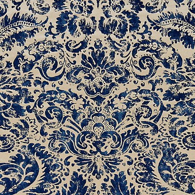 Scalamandre PALLADIO VELVET DAMASK LAPIS