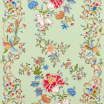 Scalamandre CAMELLIA TRELLIS SEAFOAM POSEY