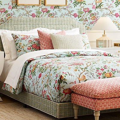 Scalamandre PERSEPHONE PRINT SPRING SKY